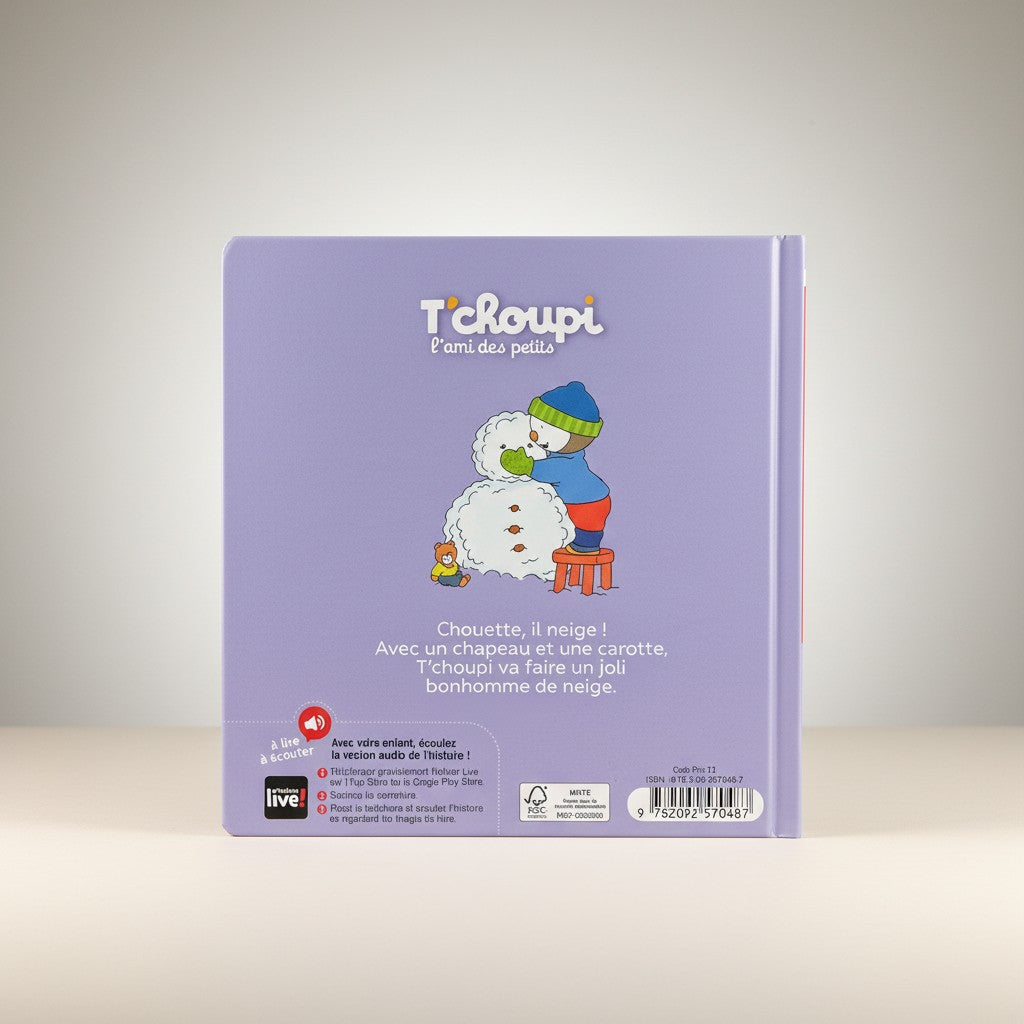 T'CHOUPI - FAIT UN BONHOMME DE NEIGE
