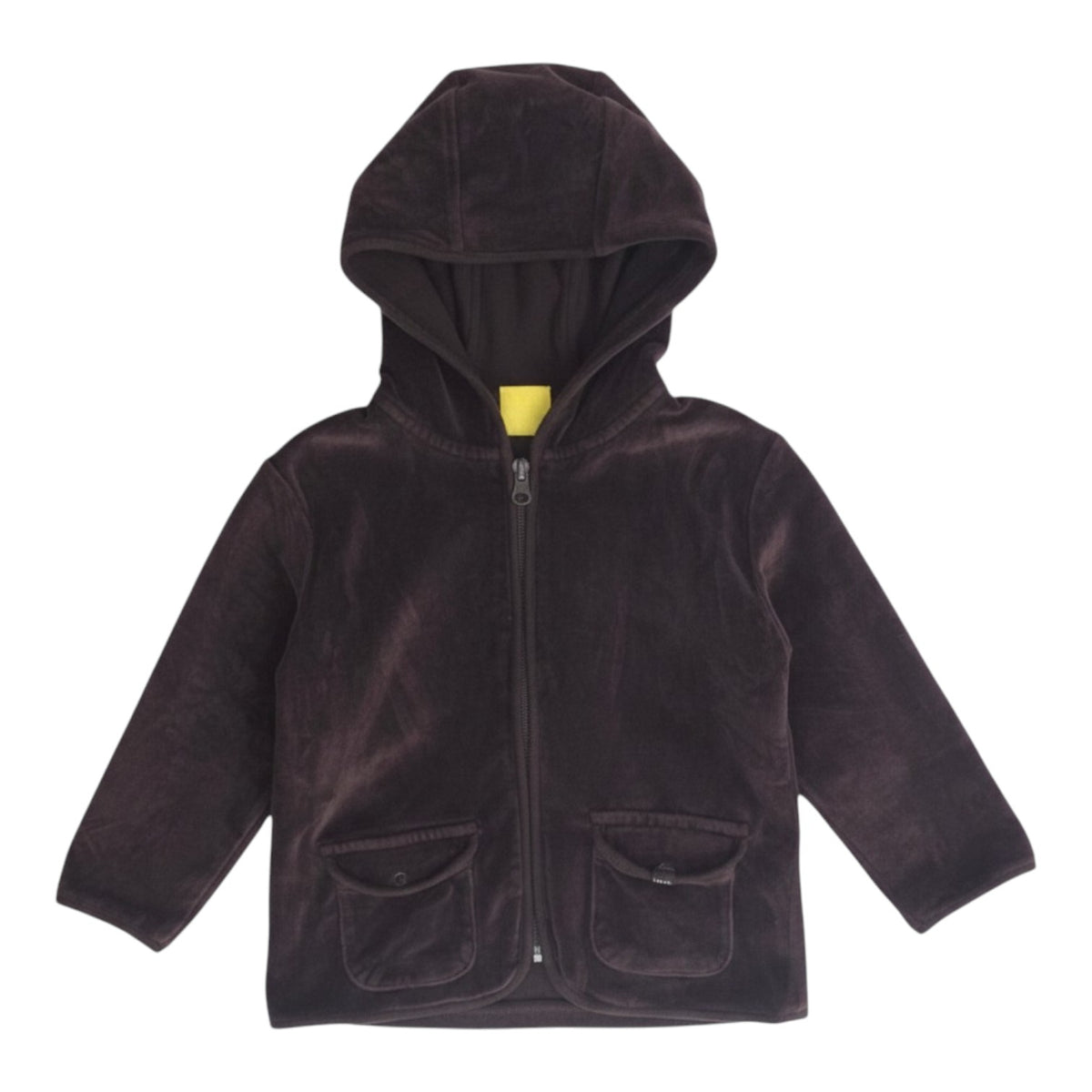 Gilet velours zip
