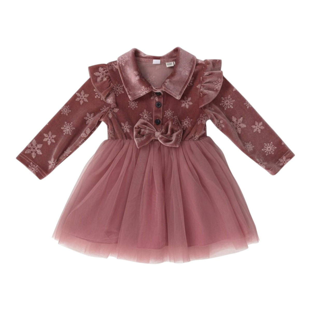 Robe tulle et velours