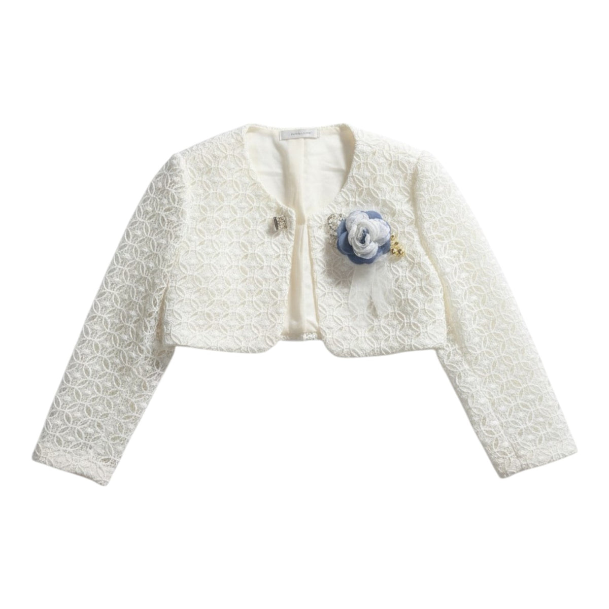 Boléro dentelle avec broche amovible