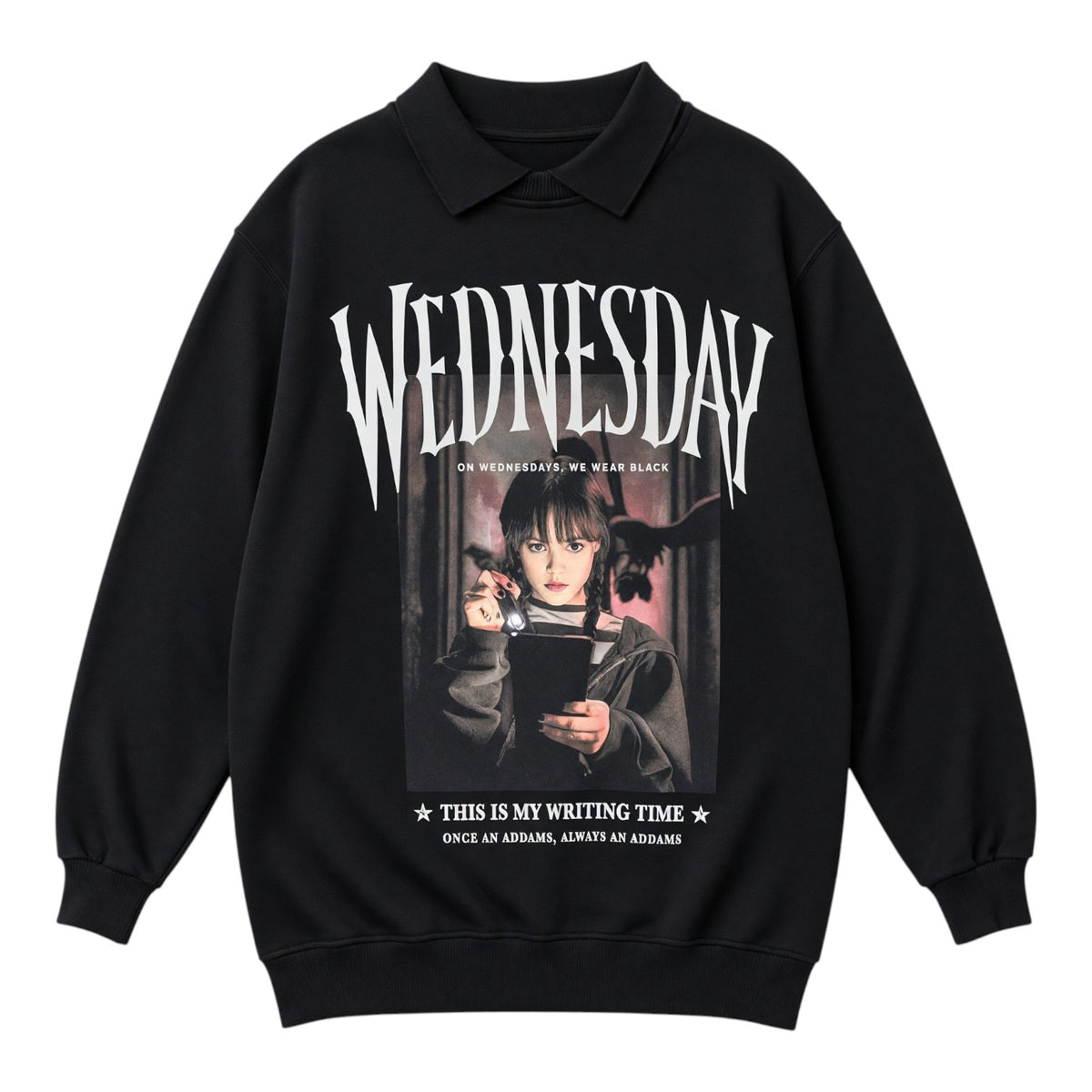Robe sweat-shirt
