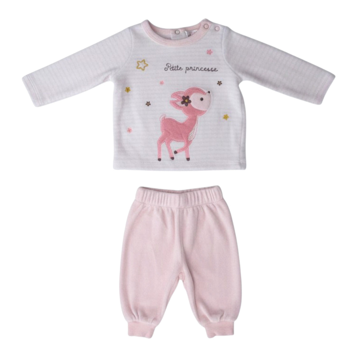 Pyjama velours 2 pièces