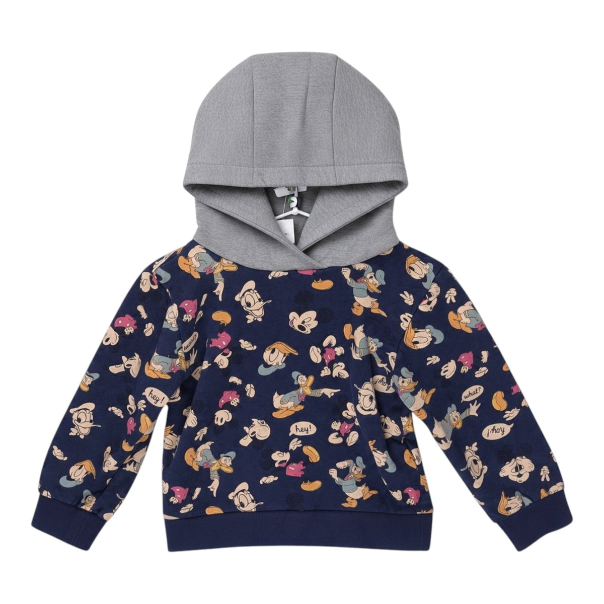 Sweat-shirt à capuche Mickey et Donald