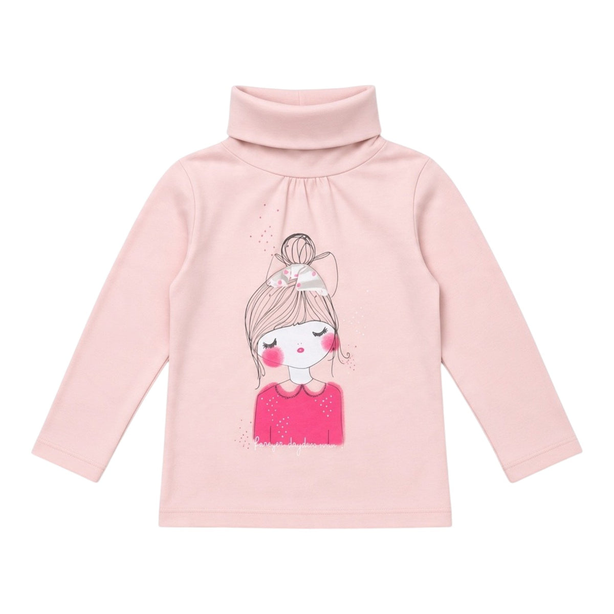 T-shirt manches longues col roulé