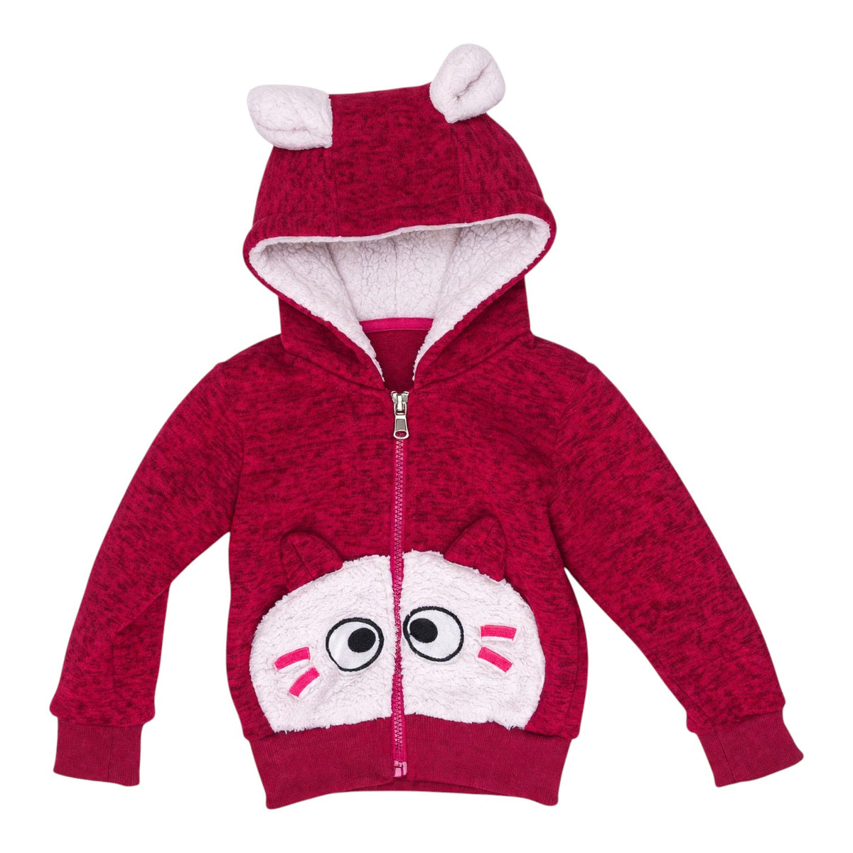 Gilet zippé à capuche