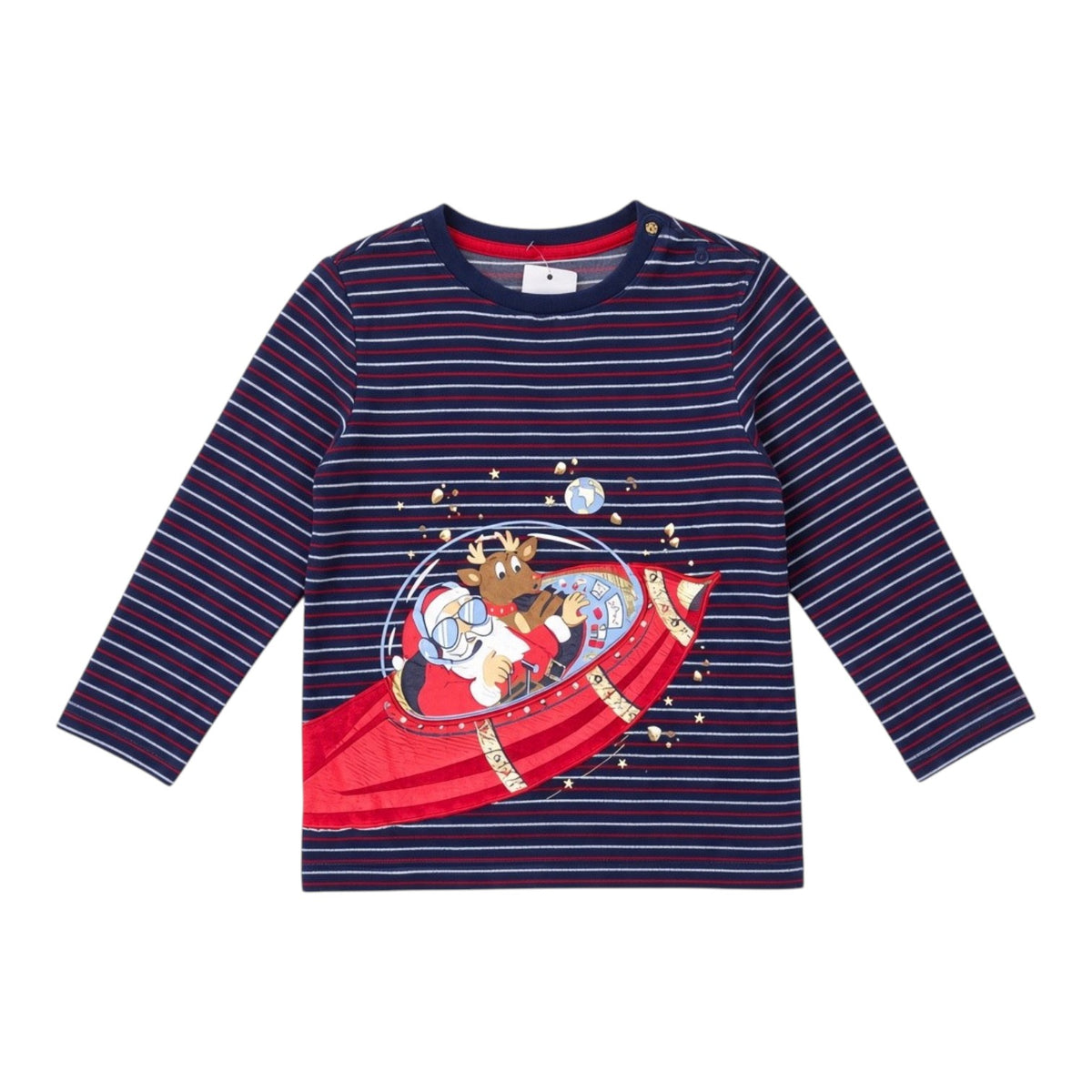 Haut de pyjama velours Noêl