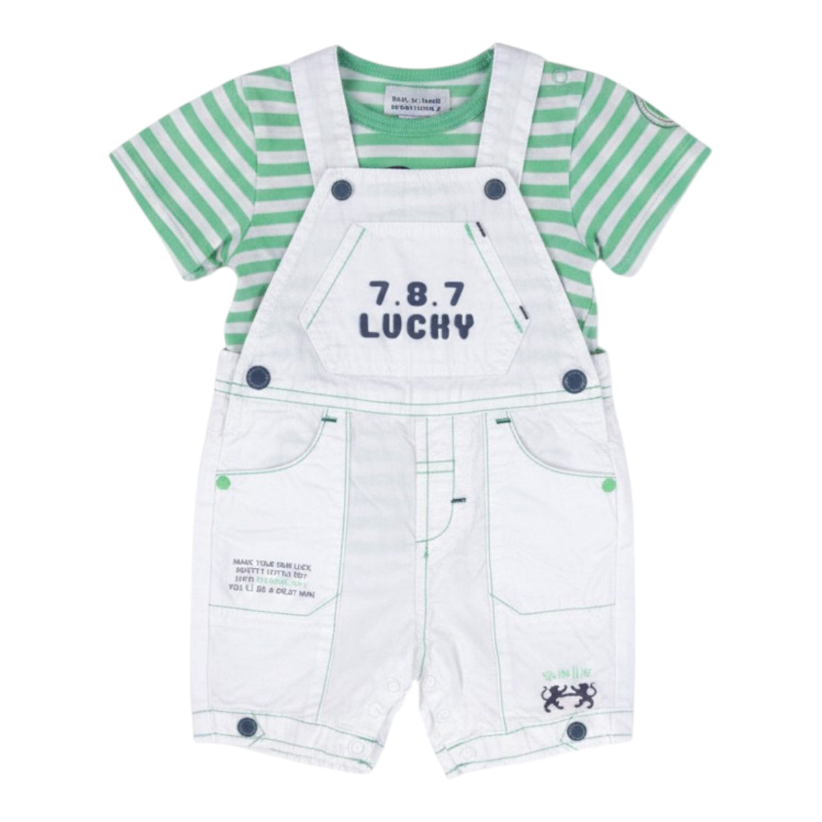 Ensemble T-shirt et salopette