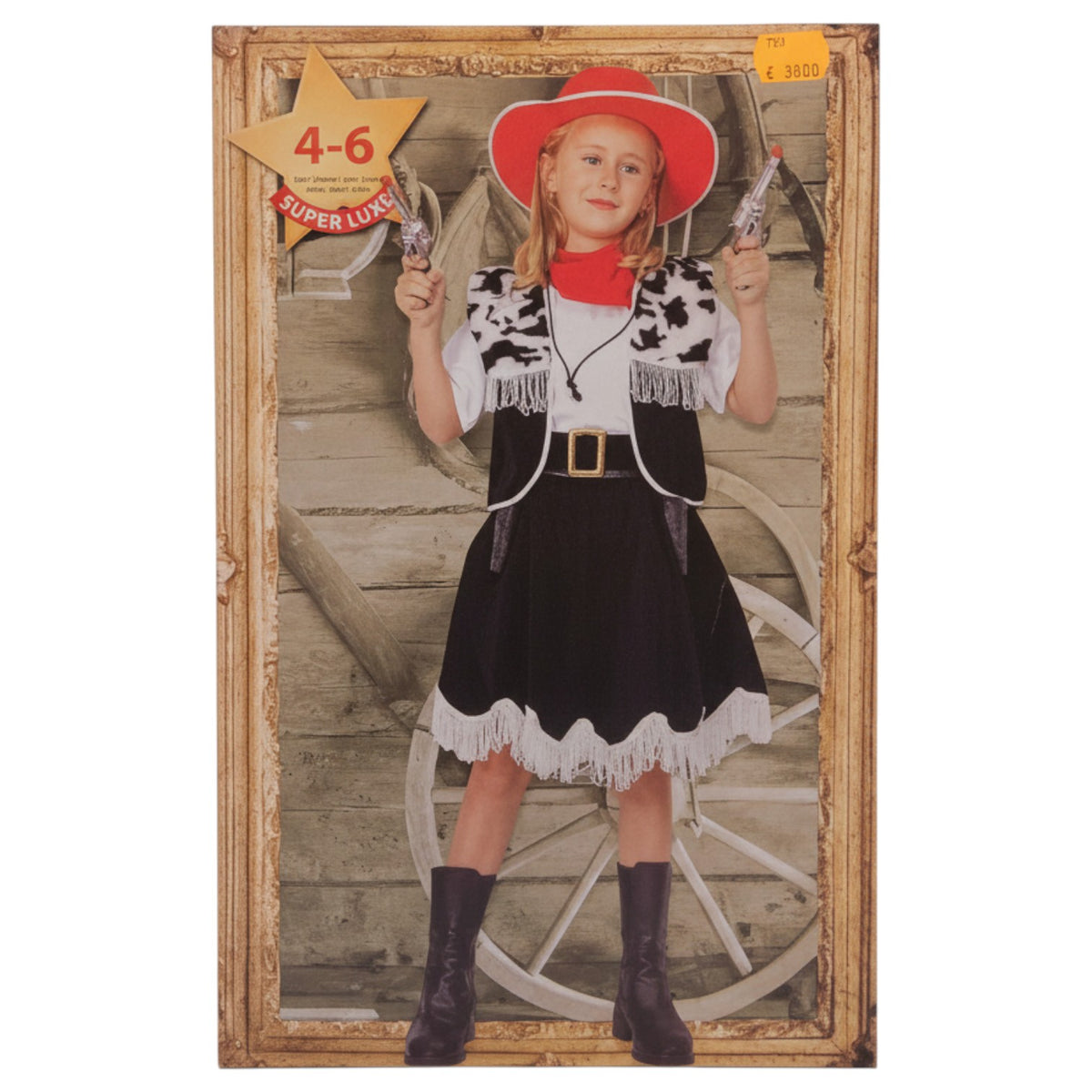 Déguisement COW-GIRL (Sans chapeau et pistolet)